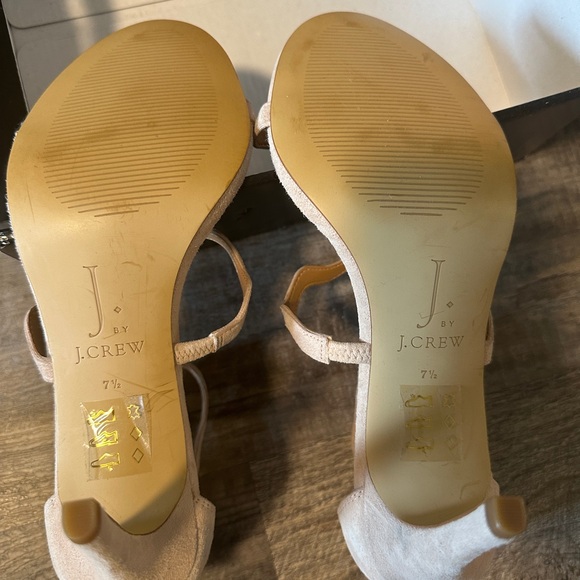 J. Crew Women's Nude Sandals - Picture 3 of 4